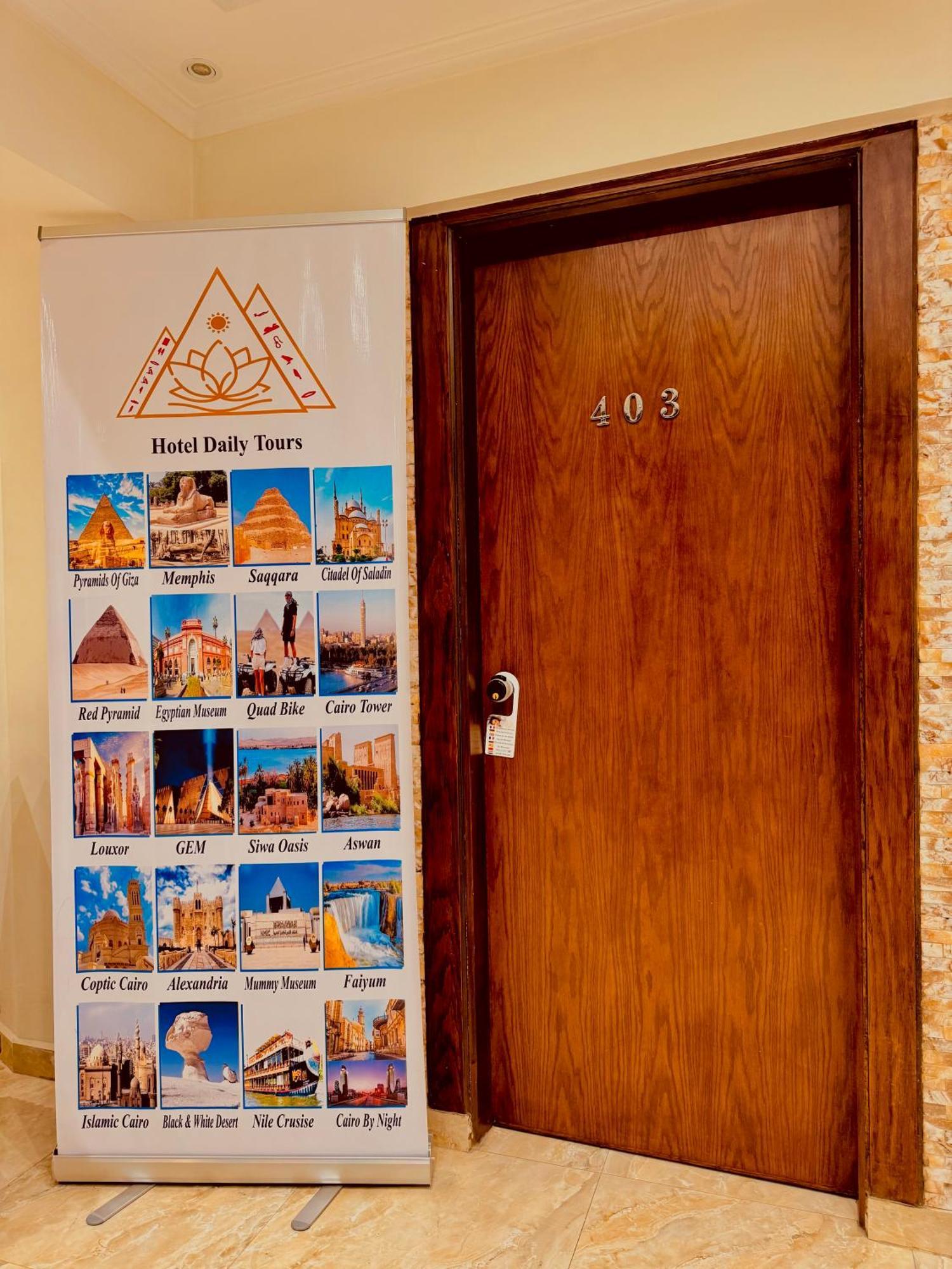 Flower Pyramids Inn Kafret el-Gabal Eksteriør billede